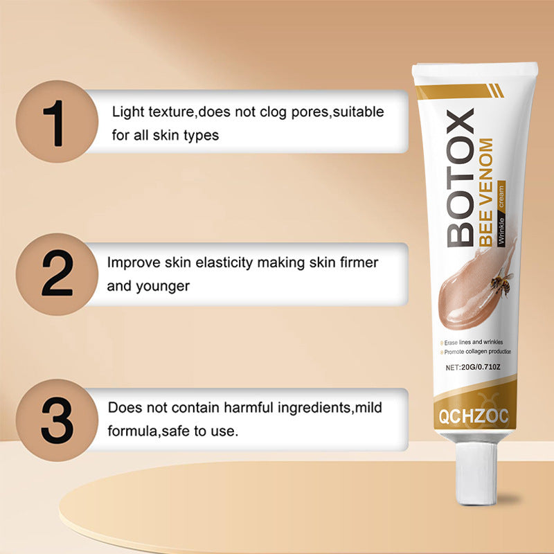 Bee Venom Facial Cream for Hydration and Skin Rejuvenation