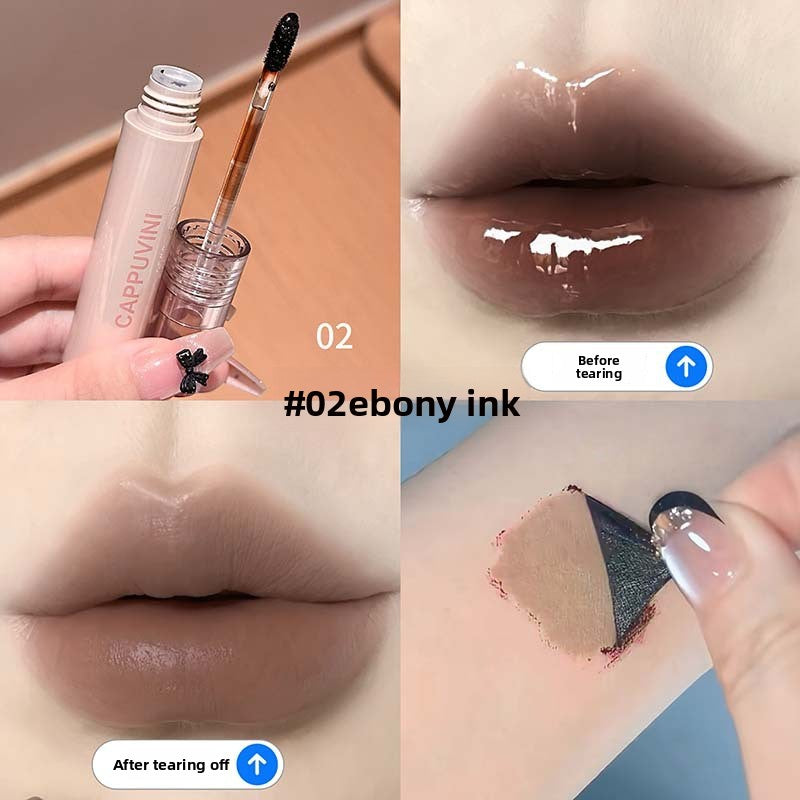 Cappuvini Natural Peel-Off Lip Gloss
