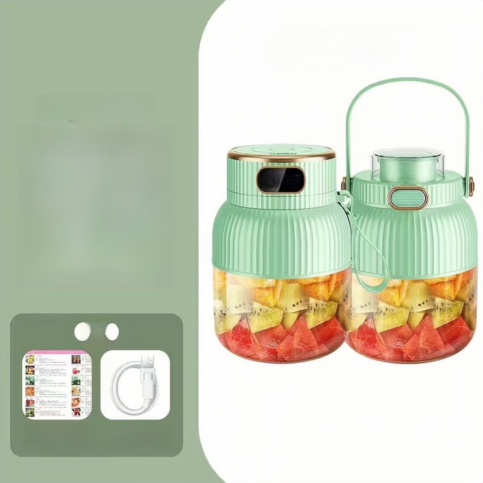 Portable household multi-functional small electric fruit juicer