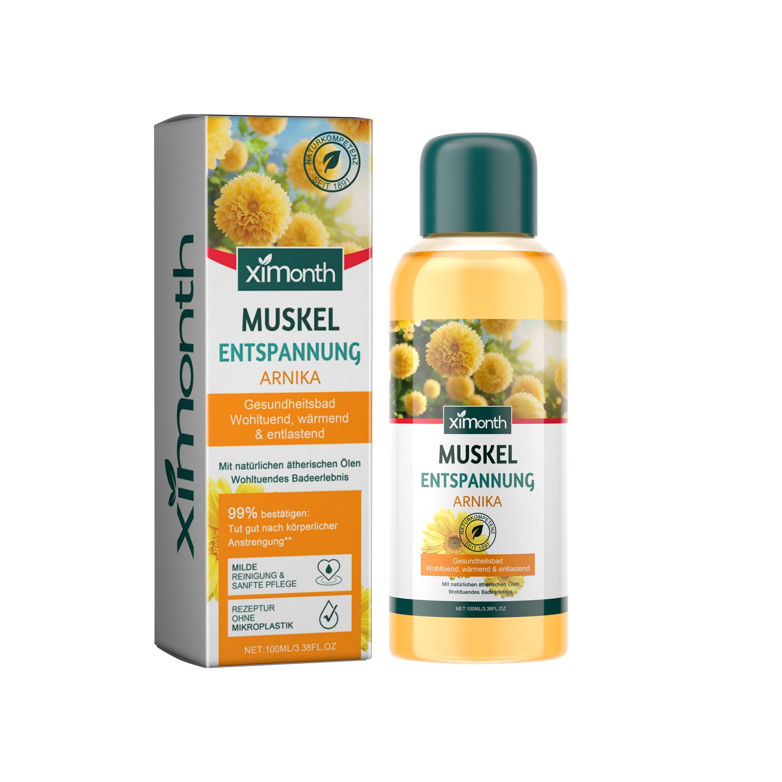 Gentle Exfoliating Moisturizing Bath Oil